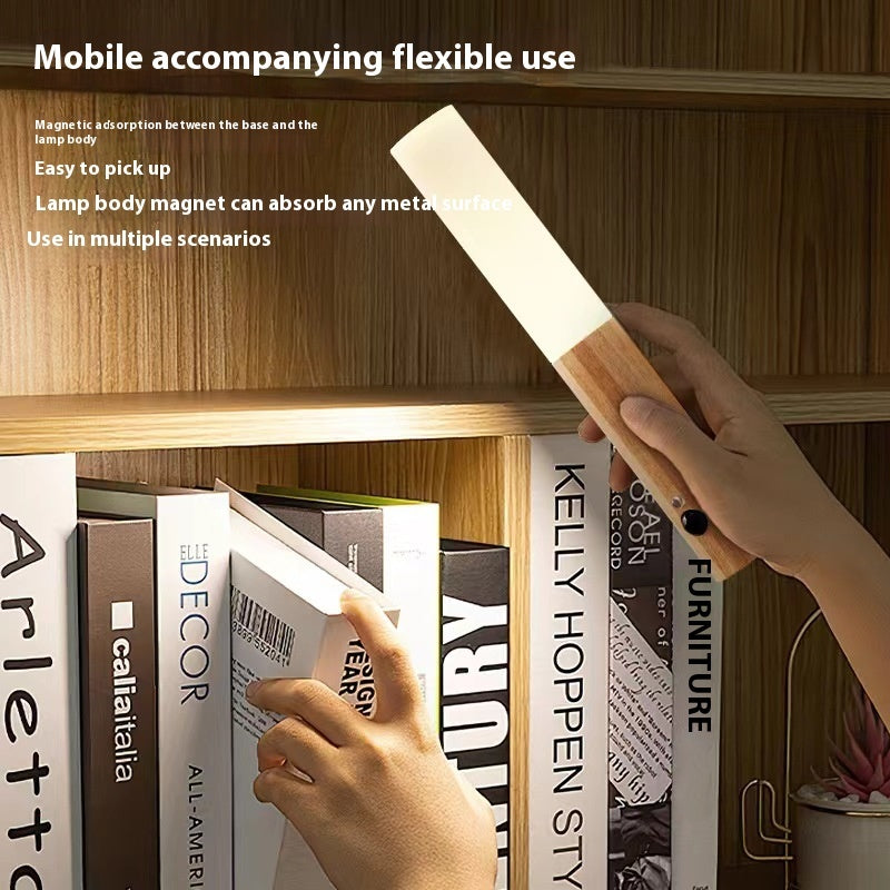 Magnetic Motion Sensor Wall Light Rechargeable LED Night Lamp