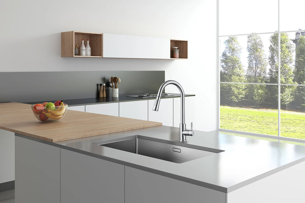 Pull Out Sensor Black Kitchen Faucet Sensitive Touch Control Faucet Mixer For Kitchen Touch Sensor Kitchen Mixer Tap