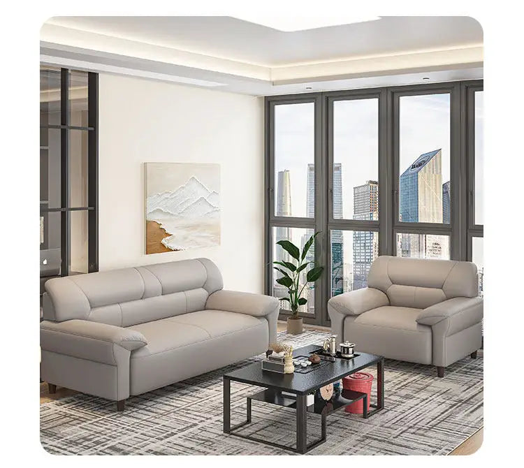 2 Seater Classic Sofas Family Living Room Office Reception Nordic Style Sofa Minimalist Bedrooms Relaxing Home Furniture