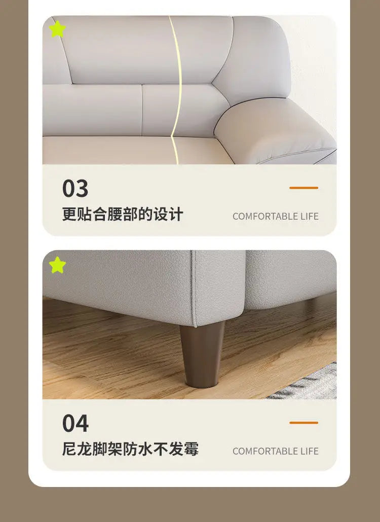 2 Seater Classic Sofas Family Living Room Office Reception Nordic Style Sofa Minimalist Bedrooms Relaxing Home Furniture