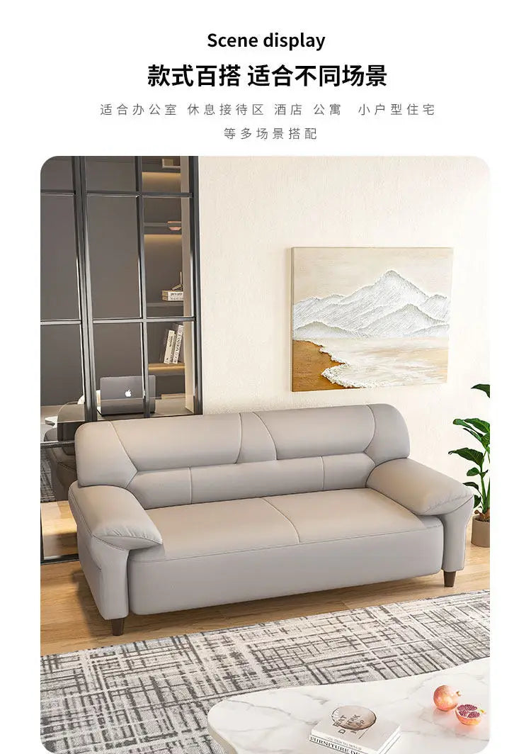 2 Seater Classic Sofas Family Living Room Office Reception Nordic Style Sofa Minimalist Bedrooms Relaxing Home Furniture