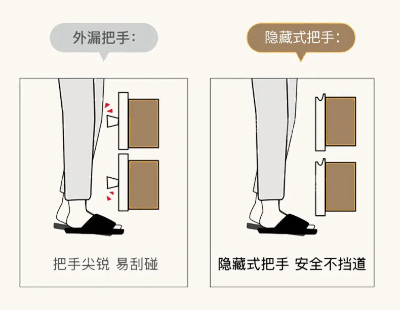 Ultra-thin Wooden Shoe Cabinets Integrated Against Wall Fashion Simple Shoe Cabinets Home Furniture La Combinaison YSXG