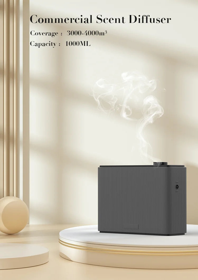 Waterless Essential Oil Difuser Smart Aromatherapy Nebulizer for Home